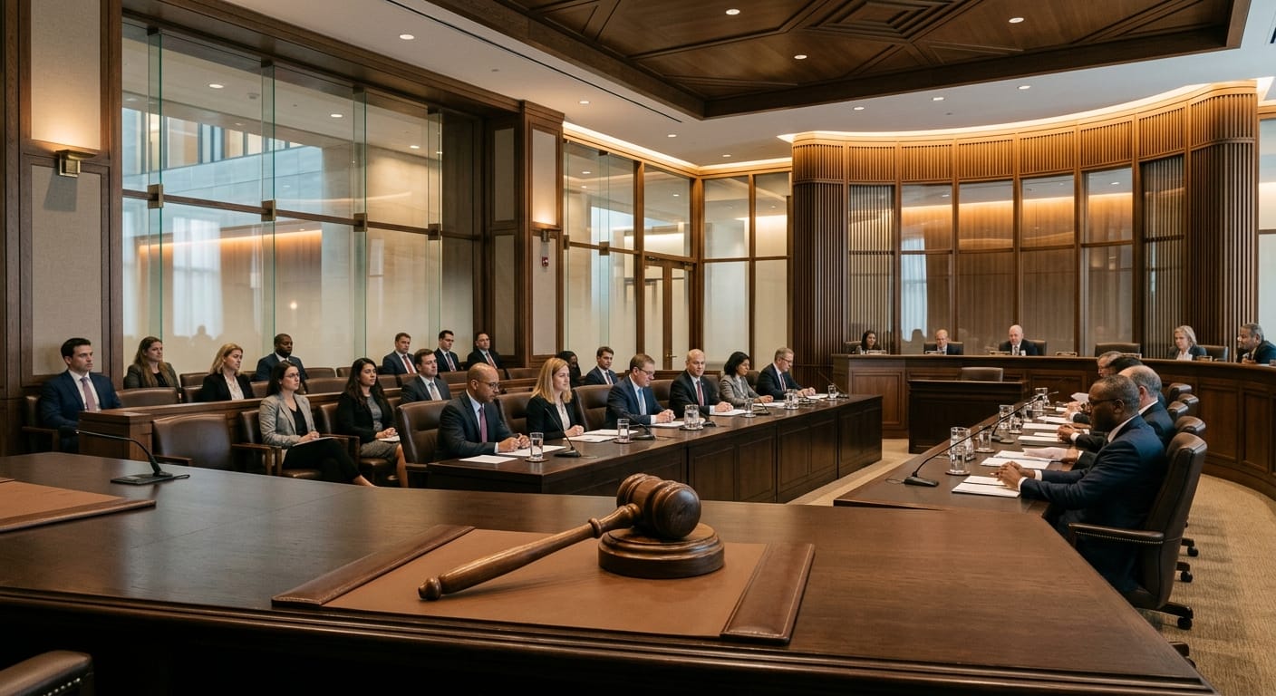 Federal regulatory hearing chamber for healthcare antitrust review