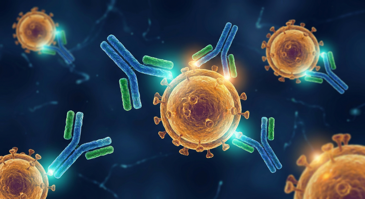 Antibody proteins binding hepatitis delta virus particles