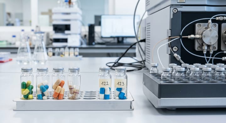 Pharmaceutical manufacturing controls and stability testing equipment